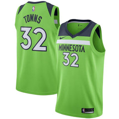 Karl-Anthony Towns Minnesota Timberwolves Swingman Jersey - Statement Edition – Green 2019
