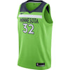 Image of Karl-Anthony Towns Minnesota Timberwolves Swingman Jersey - Statement Edition – Green 2019
