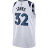 Image of Karl-Anthony Towns Minnesota Timberwolves Swingman Jersey White - Association Edition 2019