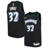 Image of Karl-Anthony Towns Minnesota Timberwolves Youth Hardwood Classics Swingman Jersey – Black 2019