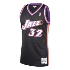 Karl Malone Utah Jazz Mitchell & Ness 1998-99 Hardwood Classics Swingman Jersey – Black 2019