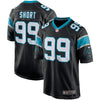 Image of Kawann Short Carolina Panthers Game Jersey - Black 2019