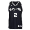 Image of Kawhi Leonard San Antonio Spurs Player Swingman Jersey - Black 2019