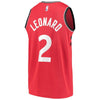 Image of Kawhi Leonard Toronto Raptors Icon Swingman Jersey - Red 2019