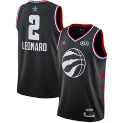 Kawhi Leonard Toronto Raptors Jordan Brand 2019 NBA All-Star Game Finished Swingman Jersey – Black 2019