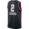 Image of Kawhi Leonard Toronto Raptors Jordan Brand 2019 NBA All-Star Game Finished Swingman Jersey – Black 2019