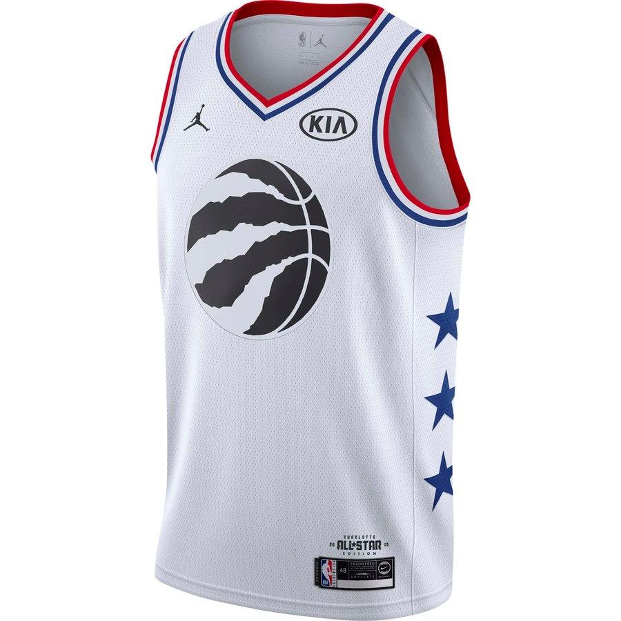 Kawhi Leonard Toronto Raptors Jordan Brand 2019 NBA All-Star Game Finished Swingman Jersey – White 2019