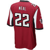 Image of Keanu Neal Atlanta Falcons Game Jersey - Red 2019