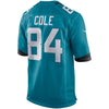 Image of Keelan Cole Jacksonville Jaguars Player Game Jersey – Teal 2019