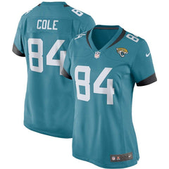 Keelan Cole Jacksonville Jaguars Women's Player Game Jersey – Teal 2019