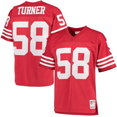 Keena Turner San Francisco 49ers Mitchell &amp; Ness Retired Player Replica Jersey - Scarlet 2019