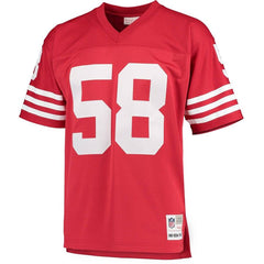 Keena Turner San Francisco 49ers Mitchell & Ness Retired Player Replica Jersey - Scarlet 2019