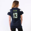 Image of Keenan Allen Los Angeles Chargers Women's Game Jersey - Navy Blue 2019