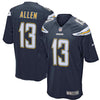 Image of Keenan Allen Los Angeles Chargers Youth Game Jersey – Navy 2019