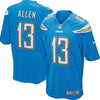 Image of Keenan Allen Los Angeles Chargers Youth Game Jersey - Powder Blue 2019