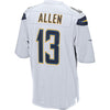 Image of Keenan Allen Los Angeles Chargers Youth Game Jersey - White 2019