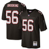 Image of Keith Brooking Atlanta Falcons Mitchell &amp; Ness 1998 Retired Player Replica Jersey - Black 2019