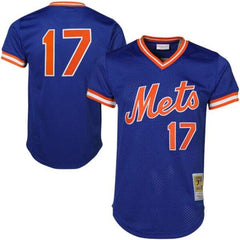 Keith Hernandez New York Mets Mitchell &amp; Ness Cooperstown Mesh Batting Practice Jersey - Royal - 2019