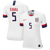 Image of Kelley O'Hara USWNT Women's 2019 Home Replica Stadium Player Jersey – White 2019