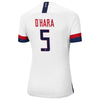 Image of Kelley O'Hara USWNT Women's 2019 Home Replica Stadium Player Jersey – White 2019