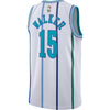 Image of Kemba Walker Charlotte Hornets Hardwood Classics Swingman Jersey – White 2019