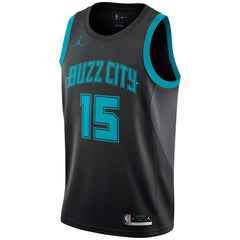 Kemba Walker Charlotte Hornets Jordan Brand City Edition Swingman Jersey – Black 2019