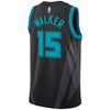 Image of Kemba Walker Charlotte Hornets Jordan Brand City Edition Swingman Jersey – Black 2019
