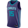 Image of Kemba Walker Charlotte Hornets Jordan Brand Swingman Jersey - Statement Edition – Purple 2019