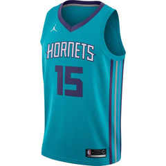 Kemba Walker Charlotte Hornets Jordan Brand Swingman Jersey Teal - Icon Edition 2019