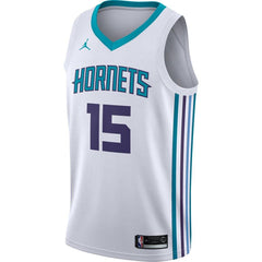 Kemba Walker Charlotte Hornets Jordan Brand Swingman Jersey White - Association Edition 2019