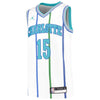 Image of Kemba Walker Charlotte Hornets Jordan Brand Youth Hardwood Classics Swingman Jersey – White 2019