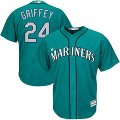 Ken Griffey Jr. Seattle Mariners Majestic Cool Base Player Jersey - Northwest Green 2019