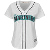 Image of Ken Griffey Jr. Seattle Mariners Majestic Women's Cool Base Player Jersey - White 2019