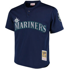 Ken Griffey Jr. Seattle Mariners Mitchell & Ness Cooperstown Collection Mesh Batting Practice Jersey - Navy 2019