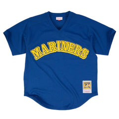 Ken Griffey Jr. Seattle Mariners Mitchell & Ness Cooperstown Mesh Batting Practice Jersey - Royal 2019