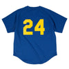 Image of Ken Griffey Jr. Seattle Mariners Mitchell &amp; Ness Cooperstown Mesh Batting Practice Jersey - Royal 2019