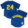 Image of Ken Griffey Jr. Seattle Mariners Mitchell &amp; Ness Cooperstown Mesh Batting Practice Jersey - Royal 2019