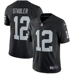 Ken Stabler Oakland Raiders Retired Player Vapor Untouchable Limited Throwback Jersey - Black 2019