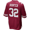 Image of Kendall Hunter San Francisco 49ers Game Jersey - Scarlet 2019