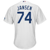 Image of Kenley Jansen Los Angeles Dodgers Majestic Cool Base Home Player Jersey - White 2019