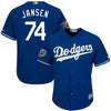 Image of Kenley Jansen Los Angeles Dodgers Majestic World Series Cool Base Player Jersey – Royal 2019