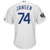Image of Kenley Jansen Los Angeles Dodgers Majestic World Series Cool Base Player Jersey – White 2019