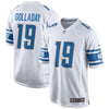 Image of Kenny Golladay Detroit Lions NFL Draft Game Jersey - White 2019