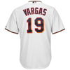 Image of Kenny Vargas Minnesota Twins Majestic Cool Base Player Jersey - White 2019