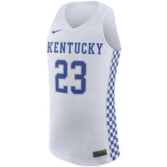 Kentucky Wildcats College Replica Basketball Jersey – White 2019