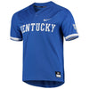 Image of Kentucky Wildcats Vapor Untouchable Elite Two-Button Replica Baseball Jersey - Royal 2019