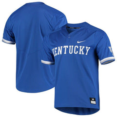 Kentucky Wildcats Vapor Untouchable Elite Two-Button Replica Baseball Jersey - Royal 2019