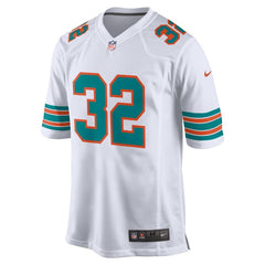 Kenyan Drake Miami Dolphins Throwback Game Jersey – White 2019