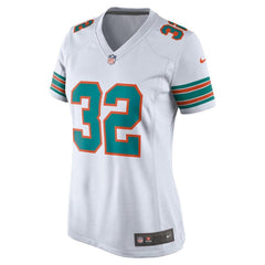 Kenyan Drake Miami Dolphins Women's Throwback Game Jersey – White 2019