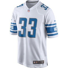 Kerryon Johnson Detroit Lions Game Jersey - White 2019